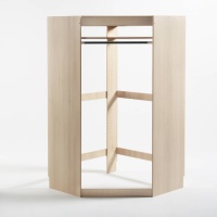 Модуль Для одежды угловой Build единый размер каштановый LA REDOUTE INTERIEURS  фото, kupilegko.ru